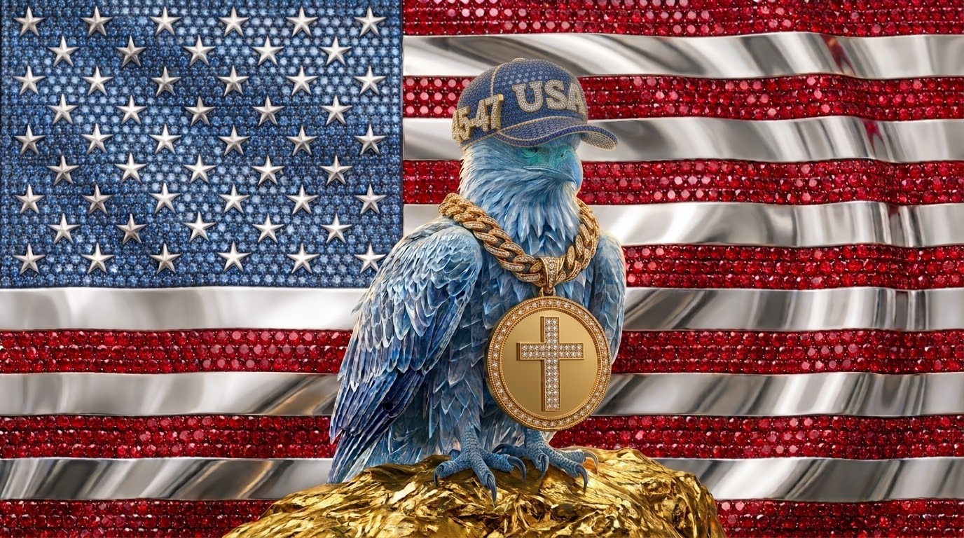 Arjun Gerald Ramachandran eagle logo